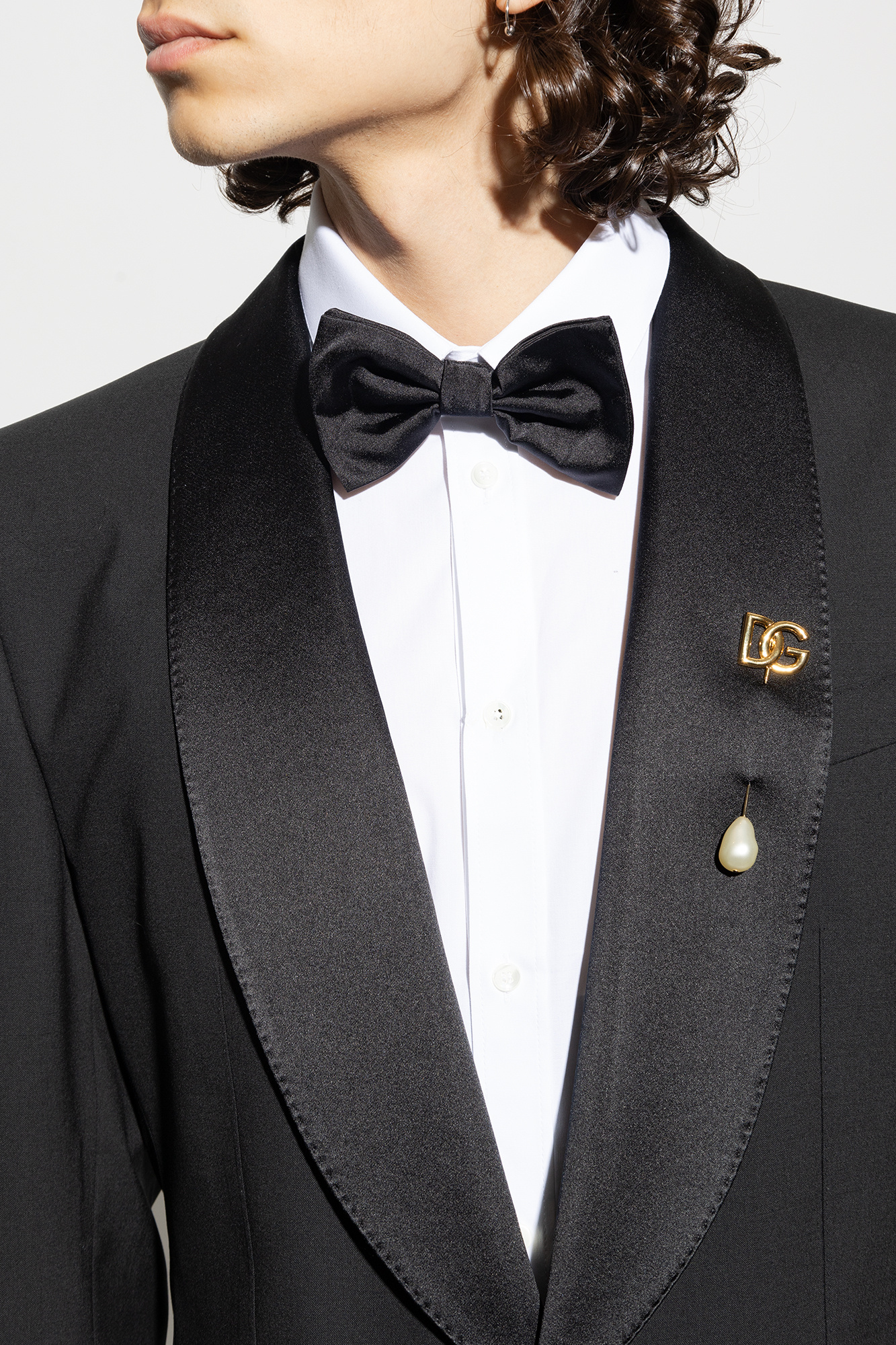 Dolce and gabbana bow tie best sale